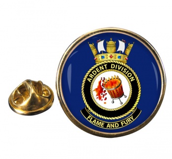 Ardent Division R.A.N. Round Pin Badge