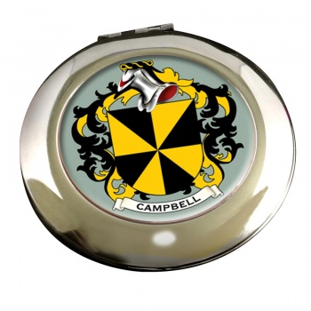 Campbell of Argyll Coat of Arms Chrome Mirror