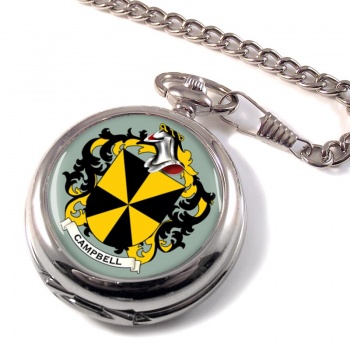 Campbell of Argyll Coat of Arms Pocket Watch