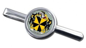 Campbell of Argyll Coat of Arms Round Tie Clip