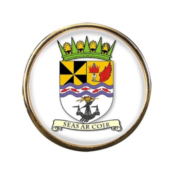 Argyllshire (Scotland) Round Pin Badge