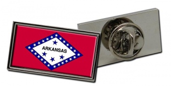 Arkansas Flag Pin Badge