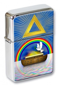 Mark Master Masons Royal Ark Mariner Flip Top Lighter