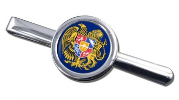 Armenia Round Tie Clip