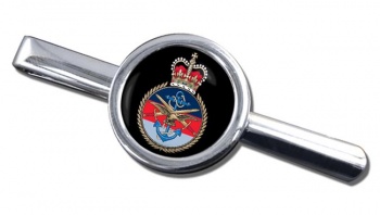 Joint Services Round Cufflink and Tie Clip Set