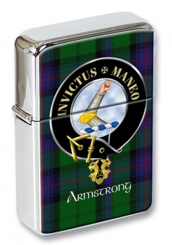 Armstrong Vambraced Scottish Clan Flip Top Lighter