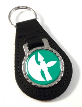 102 Logistic Brigade (British Army) Leather Key Fob