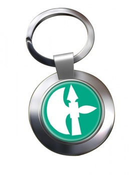 102 Logistic Brigade (British Army) Chrome Key Ring