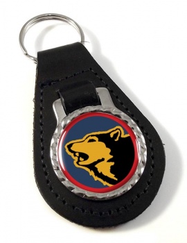 104 Logistic Support Brigade (British Army) Leather Key Fob