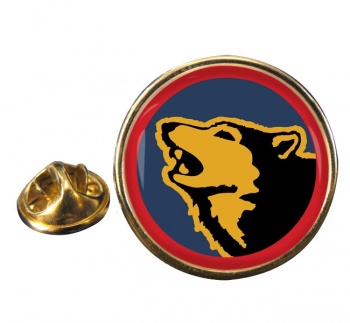 104 Logistic Support Brigade (British Army) Round Pin Badge