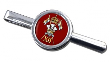 12th Royal Lancers (British Army) Round Tie Clip