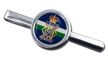 13th-18th Royal Hussars (Queen Mary's Own) British Army Round Tie Clip