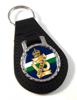 13th Hussars (British Army) Leather Key Fob