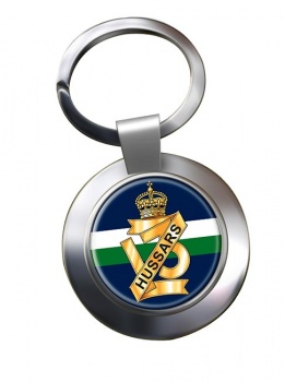 13th Hussars (British Army) Chrome Key Ring