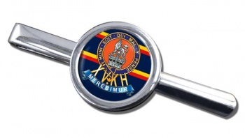 15th The King's Hussars (British Army) Round Tie Clip