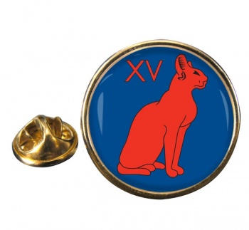 15th Signal Regiment (British Army) Round Pin Badge