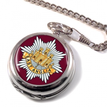 1st East Anglian Regiment (British Army) Pocket Watch
