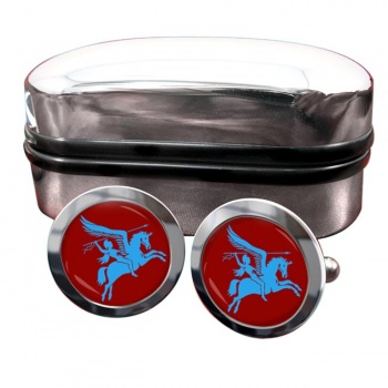 1st Airborne Division (British Airborne Forces) Round Cufflinks
