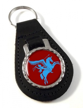 1st Airborne Division (British Airborne Forces) Leather Key Fob