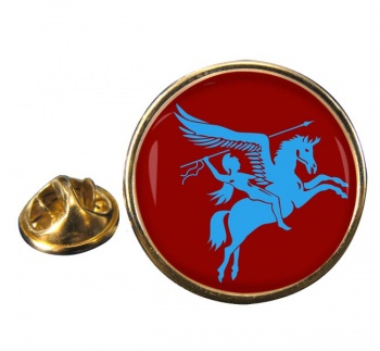 1st Airborne Division (British Airborne Forces) Round Pin Badge
