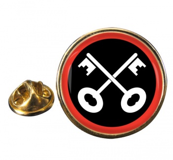 2nd Division Infantry (British Army) Round Pin Badge
