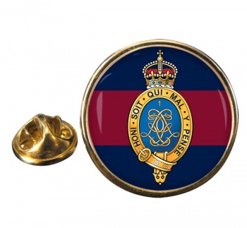 1st Life Guards (British Army) Round Pin Badge