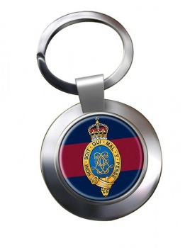 1st Life Guards (British Army) Chrome Key Ring