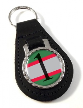 1 Military Intelligence Brigade (British Army) Leather Key Fob