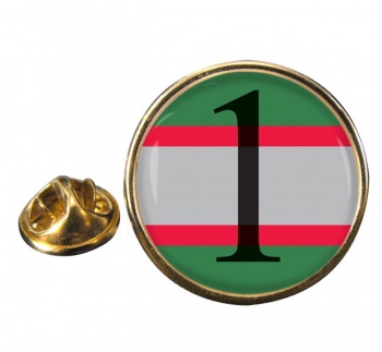 1 Military Intelligence Brigade (British Army) Round Pin Badge