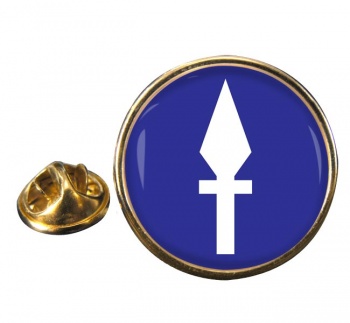 1 Signal Brigade (British Army) Round Pin Badge