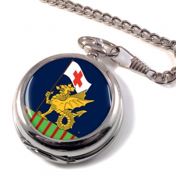 243 Field Hussars (British Army) Pocket Watch