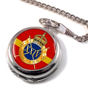 24th Lancers (British Army) Pocket Watch