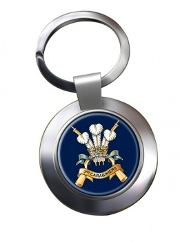 3rd Carabiniers (Prince of Wales's Dragoon Guards (British Army)) Chrome Key Ring
