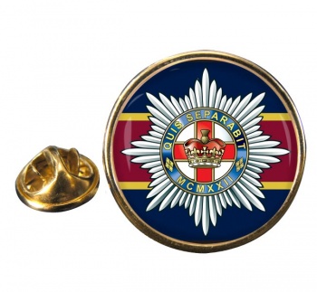 4th-7th Royal Dragoon Guards (British Army) Round Pin Badge