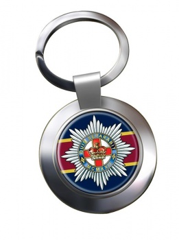 4th-7th Royal Dragoon Guards (British Army) Chrome Key Ring