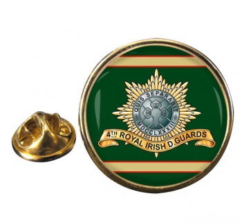 4th Royal Irish Dragoon Guards (British Army) Round Pin Badge
