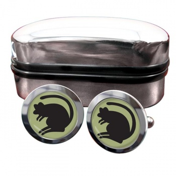 4th Infantry Brigade (British Army) & HQ North East Round Cufflinks