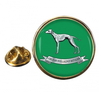 4 Military Intelligence Battalion (British Army) Round Pin Badge