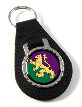 51 Infantry Brigade (British Army) Leather Key Fob