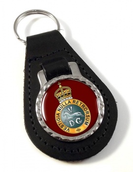 5th Regiment of Dragoons (British Army) Leather Key Fob