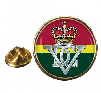 5th Royal Inniskilling Dragoon Guards (British Army) Round Pin Badge