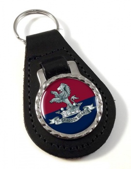 7th Dragoon Guards (British Army) Leather Key Fob