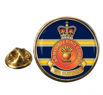 Army Catering Corps (British Army) Round Pin Badge