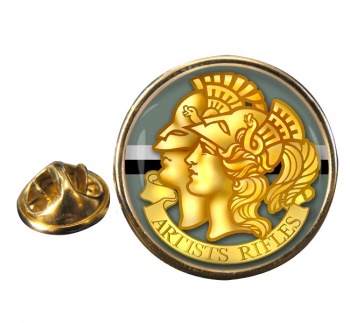 Artists Rifles (British Army) Round Pin Badge
