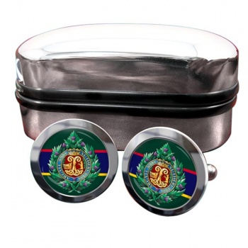 Argyll & Sutherland Highlanders (British Army) Round Cufflinks