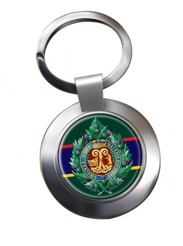 Argyll & Sutherland Highlanders (British Army) Chrome Key Ring