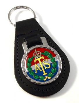 Auxiliary Territorial Service (British Army) Leather Key Fob