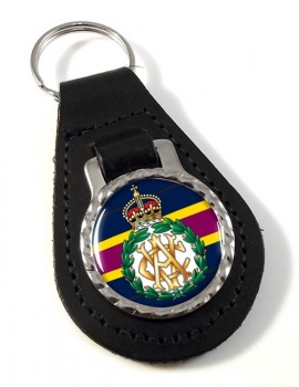 Army Veterinary Corps (British Army) Leather Key Fob