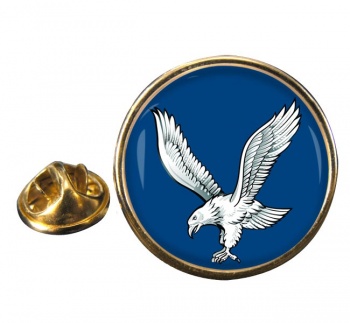 Blue Eagles (British Army) Round Pin Badge