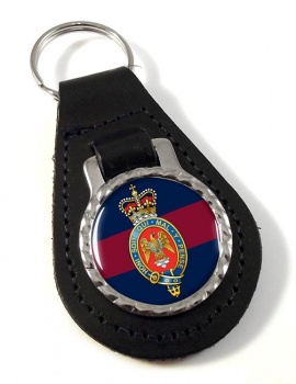Blues and Royals (British Army) Leather Key Fob